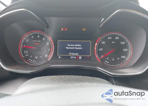 2021 Chevrolet Trailblazer Awd Rs z USA, uszkodzony, nr VIN KL79MUSL1MB160132